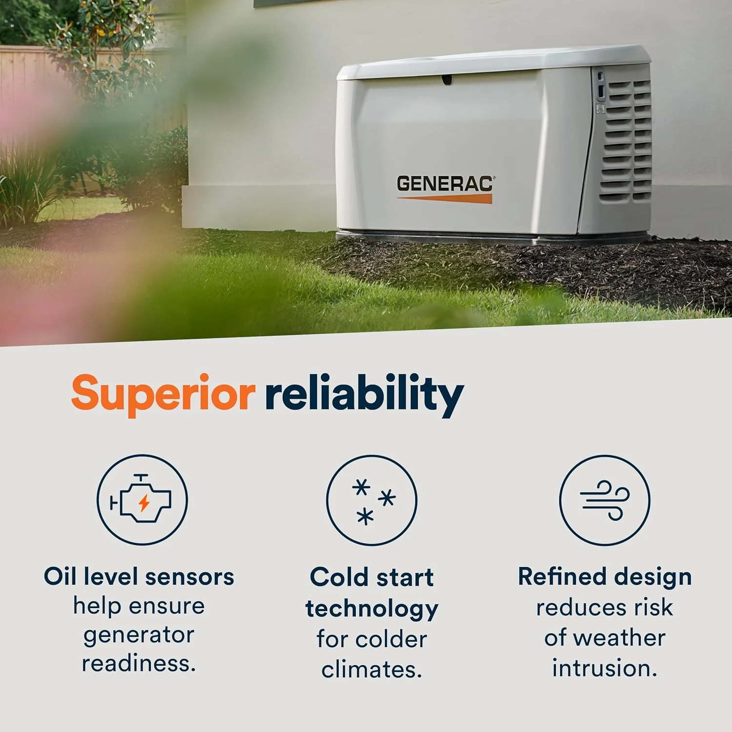 Generac 14kW Standby Generator w/200 amp Transfer Switch 7323 - Image 4