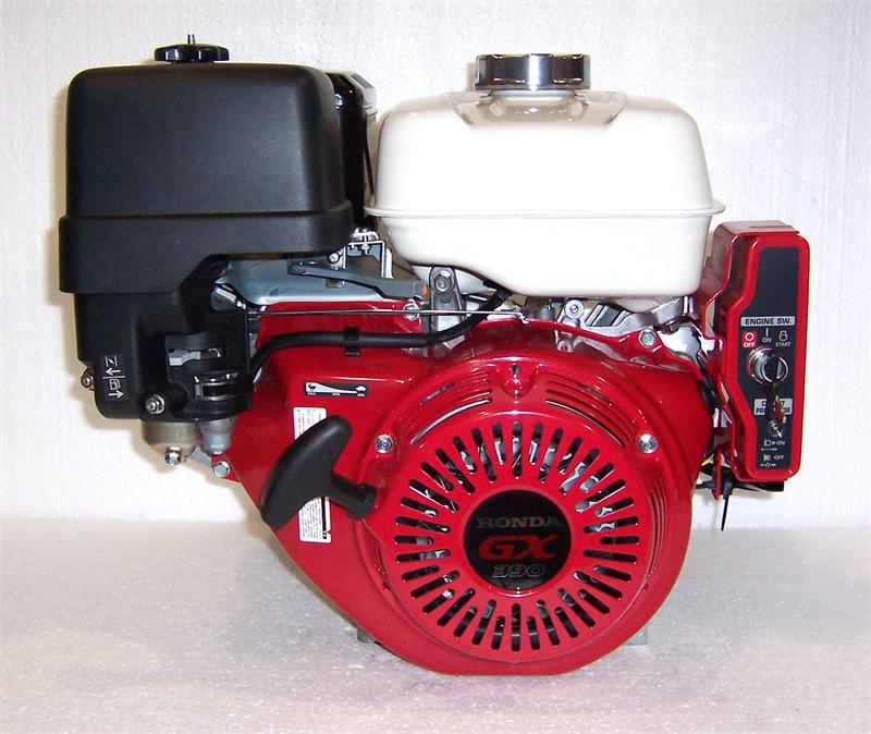 Honda Horizontal Engine 11.7 Net HP 389cc ES 1" x 3-21/32" #GX390-PAE2