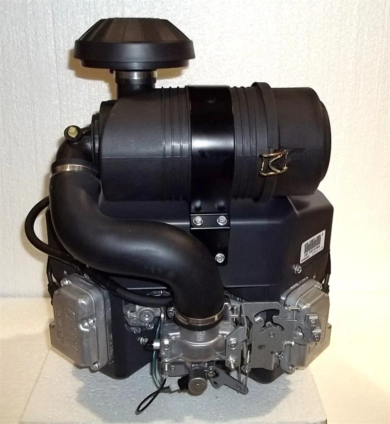 Kawasaki Vertical 22 HP 726cc V-Twin Engine ES 15amp 1-1/8" x 3.94" #FX691V-ES24 - Image 2